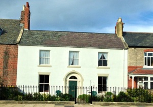 13 Bath Terrace, Blyth. The Stoker family home and the site of Blyth Spartans 1st ever meeting.